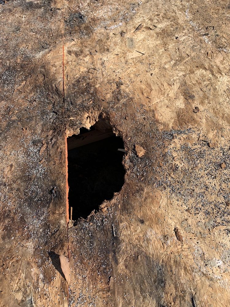 Slide of CalBurrey Roofing Construction