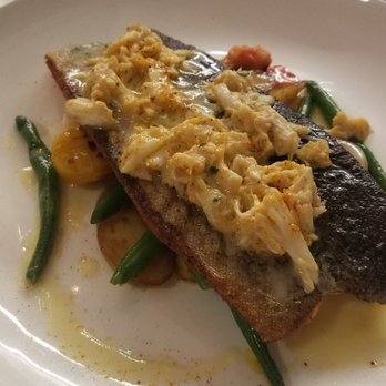 All Set Restaurant & Bar - Trout and crab imperial - New American Near Me - Silver Spring, Maryland