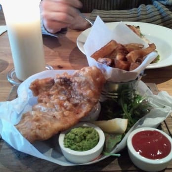 Hamilton's Of Stockbridge - Fish and chips. Yum! - Pubs Near Me - Edinburgh, EDH