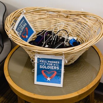 Gainesville Garage - Cell Phones for Soldiers Collection Basket! - Auto Repair Near Me - Gainesville, Virginia