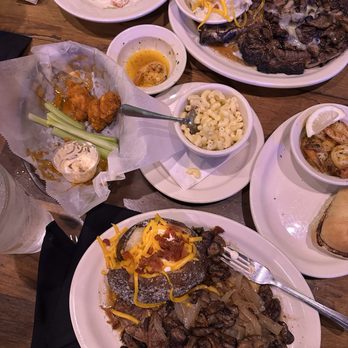 Texas Roadhouse - Macaroni and Cheese, Mashed Potatoes loaded , Baked Potato loaded , Ribeye* 12oz & Ribs , Grilled Shrimp , 20 oz Bone-In Ribeye* - Barbeque Near Me - Rialto, California Texas Roadhouse - Macaroni and Cheese, Mashed Potatoes loaded , Baked Potato loaded , Ribeye* 12oz & Ribs , Grilled Shrimp , 20 oz Bone-In Ribeye* - Barbeque Near Me - Rialto, California