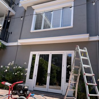Our Comfort Carpet Care - Pressurewashed exterior windows in a fraternity house prepping for a new season. - Carpet Cleaning Near Me Our Comfort Carpet Care - Pressurewashed exterior windows in a fraternity house prepping for a new season. - Carpet Cleaning Near Me