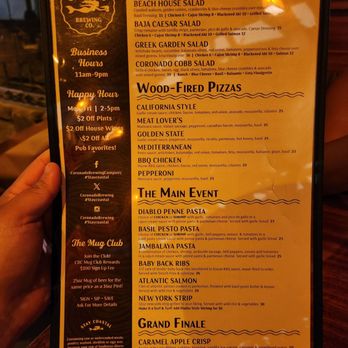 Coronado Brewing - Menu - Brewpubs Near Me - Coronado, California Coronado Brewing - Menu - Brewpubs Near Me - Coronado, California