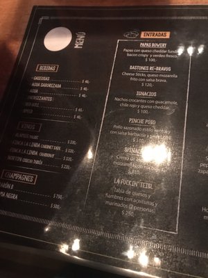 Menu photo 1 Bowery Gran Buenos Aires, C