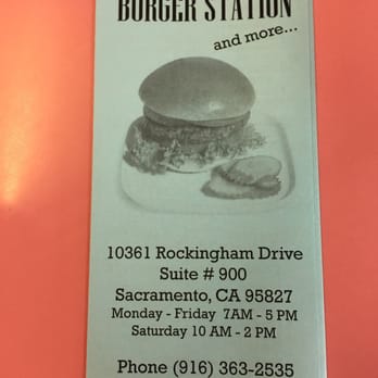 Burger Station - Fast Food Near Me - Sacramento, California Burger Station - Fast Food Near Me - Sacramento, California