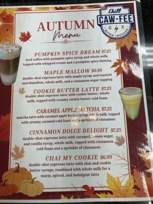 Menu photo 1 Chill Caw-Fee Lithia, FL Menu photo 1 Chill Caw-Fee Lithia, FL