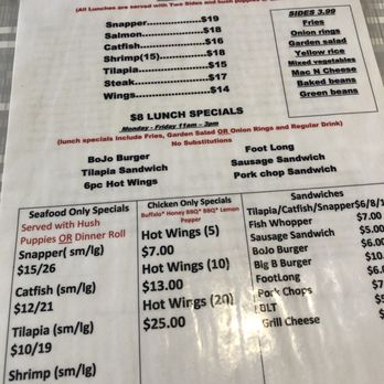 Bojo's Seafood Kitchen - Lunch menu - Seafood Near Me - Pompano Beach, Florida Bojo's Seafood Kitchen - Lunch menu - Seafood Near Me - Pompano Beach, Florida