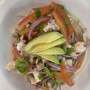La Choza - Mixed ceviche fish and shrimp - Mexican Near Me - Cozumel, ROO