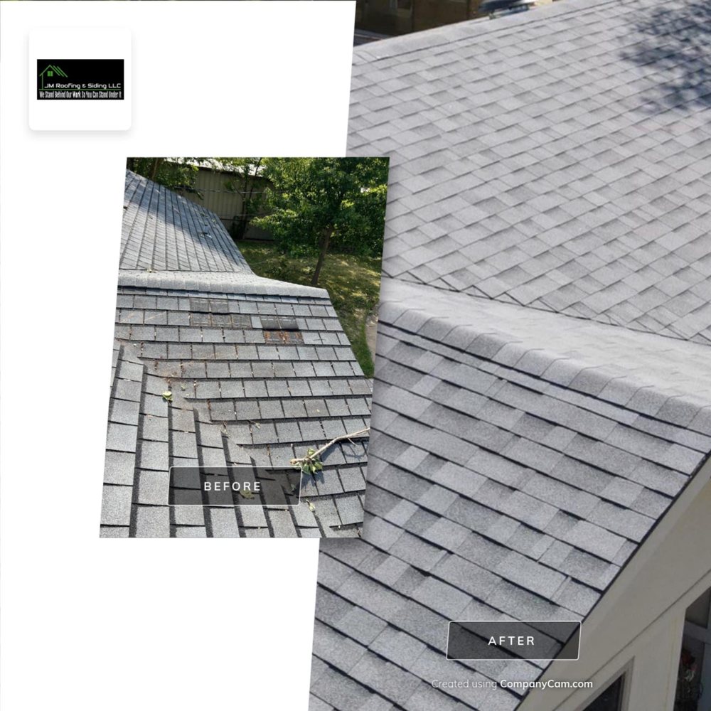 Slide of JM Roofing and Siding