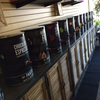 The Pantry - Canisters of olive oils and vinegars - Specialty Food Near Me - Portage, Michigan