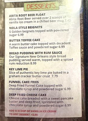 Menu photo 5 Dat Cajun Place Panama City, FL