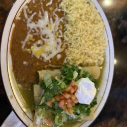Enchiladas verde