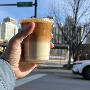 Doma Cafe - Iced Latte - Cafes Near Me - Chicago, Illinois