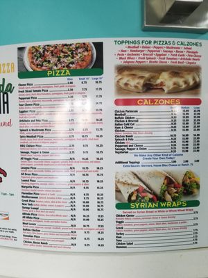 Menu photo 2 La Veranda Pizzaria Hampton, NH