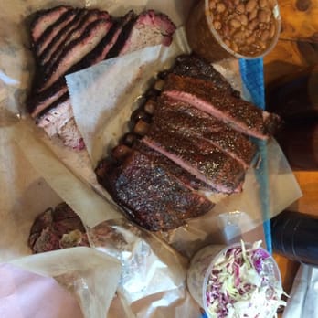 Franklin Barbecue - Incredible. Pulled pork, ribs and brisket. - Barbeque Near Me - Austin, Texas