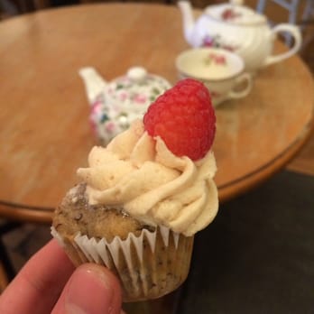 The Hidden Lane Tearoom - Another one of the mini cakes - peanut buttery cupcake. - Tea Rooms Near Me - Glasgow, GLG The Hidden Lane Tearoom - Another one of the mini cakes - peanut buttery cupcake. - Tea Rooms Near Me - Glasgow, GLG