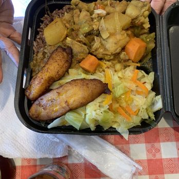One Love Cafe - Curry Chicken, rice n peas - Caribbean Near Me - Phoenix, Arizona