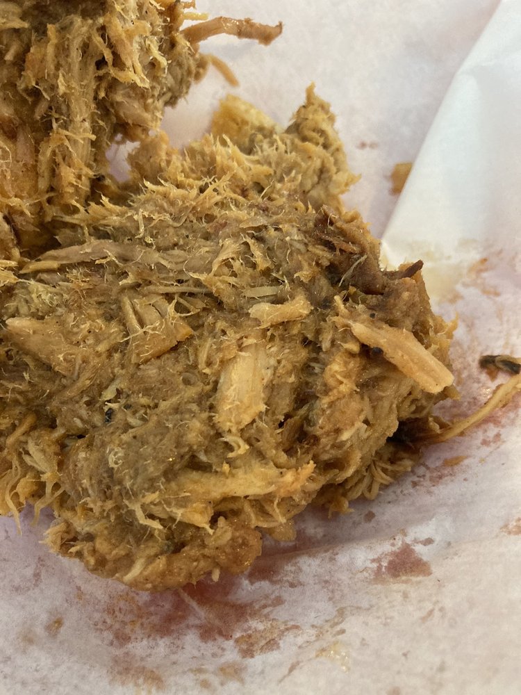 Food from Aunt B’s BBQ and Grill