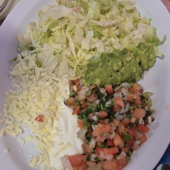 Juanito's Street Tacos - Salad came with fajita - Tacos Near Me - Bardstown, Kentucky