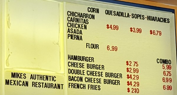 Menu photo 7 Mike's Authentic Mexican Food La Habra, CA Menu photo 7 Mike's Authentic Mexican Food La Habra, CA