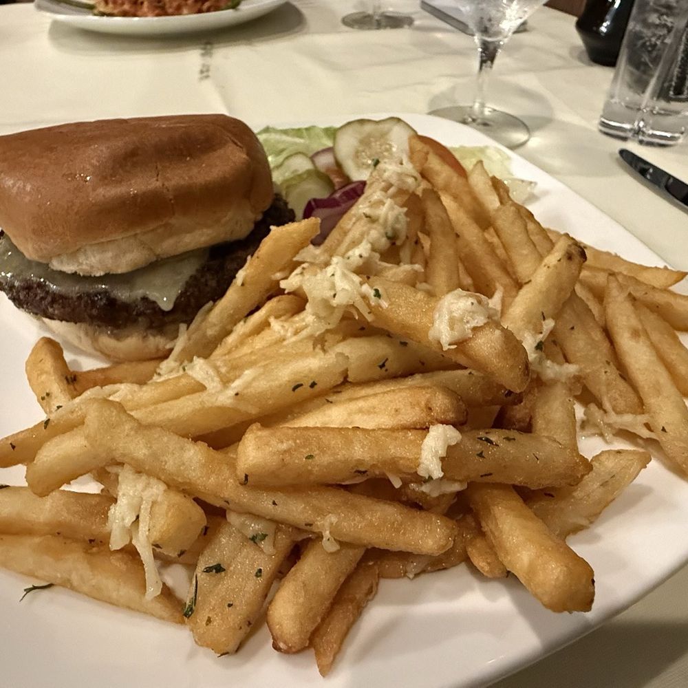 Emilio’s Prime Steakhouse - burger took an hour and a half. was ok! truffle fries were hilariously salty - Steakhouses Near Me - Lexington, Michigan Emilio’s Prime Steakhouse - burger took an hour and a half. was ok! truffle fries were hilariously salty - Steakhouses Near Me - Lexington, Michigan