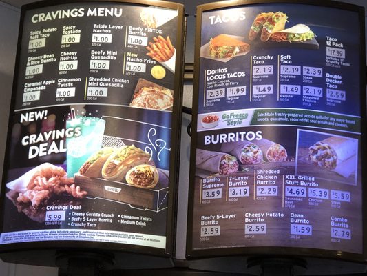 Menu photo 7 Taco Bell Alameda, CA