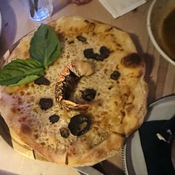 Helena Modern Riviera - Lobster pizza- very dry. - Mediterranean Near Me - Orlando, Florida