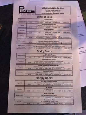 Menu photo 1 Pints Alehouse Spokane, WA