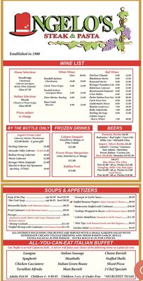 Menu photo 4 Angelo's Steak & Pasta Myrtle Beach, SC