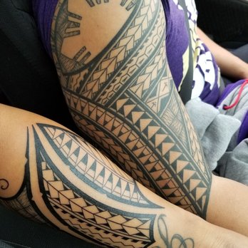 KeAloha Designs - Both mine and my boyfriends tattoos from Andrew - Tattoo Near Me