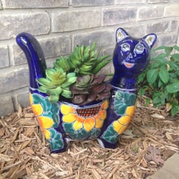 Cat planter!