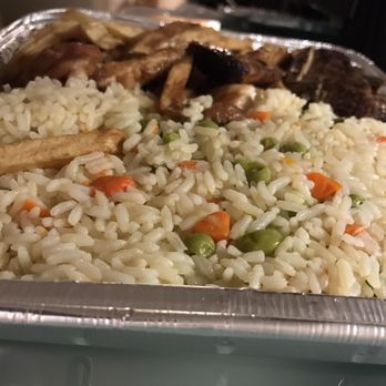 Algarve Restaurant - Beef rib and 1/2 chicken combo, view of rice, huge! - Portuguese Near Me - Elizabeth, New Jersey Algarve Restaurant - Beef rib and 1/2 chicken combo, view of rice, huge! - Portuguese Near Me - Elizabeth, New Jersey