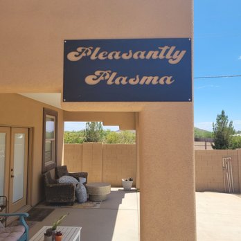 Pleasantly Plasma - Studio sign& location - Skin Care Near Me - Phoenix, Arizona