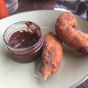 La Principal - Churros with chocolate dipping sauce - Mexican Near Me - Evanston, Illinois La Principal - Churros with chocolate dipping sauce - Mexican Near Me - Evanston, Illinois