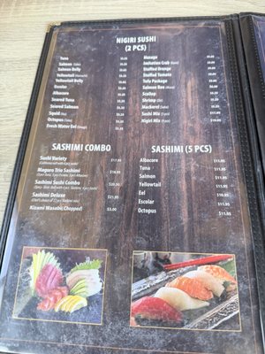 Menu photo 4 Ahi Sushi & Grill San Marcos, CA