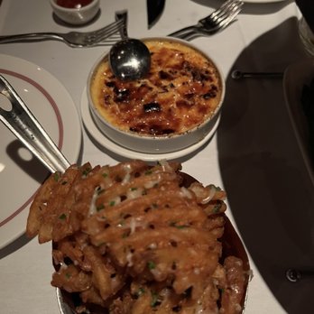 Quality Meats - Waffle fries and corn brûlée - Steakhouses Near Me - New York, New York Quality Meats - Waffle fries and corn brûlée - Steakhouses Near Me - New York, New York