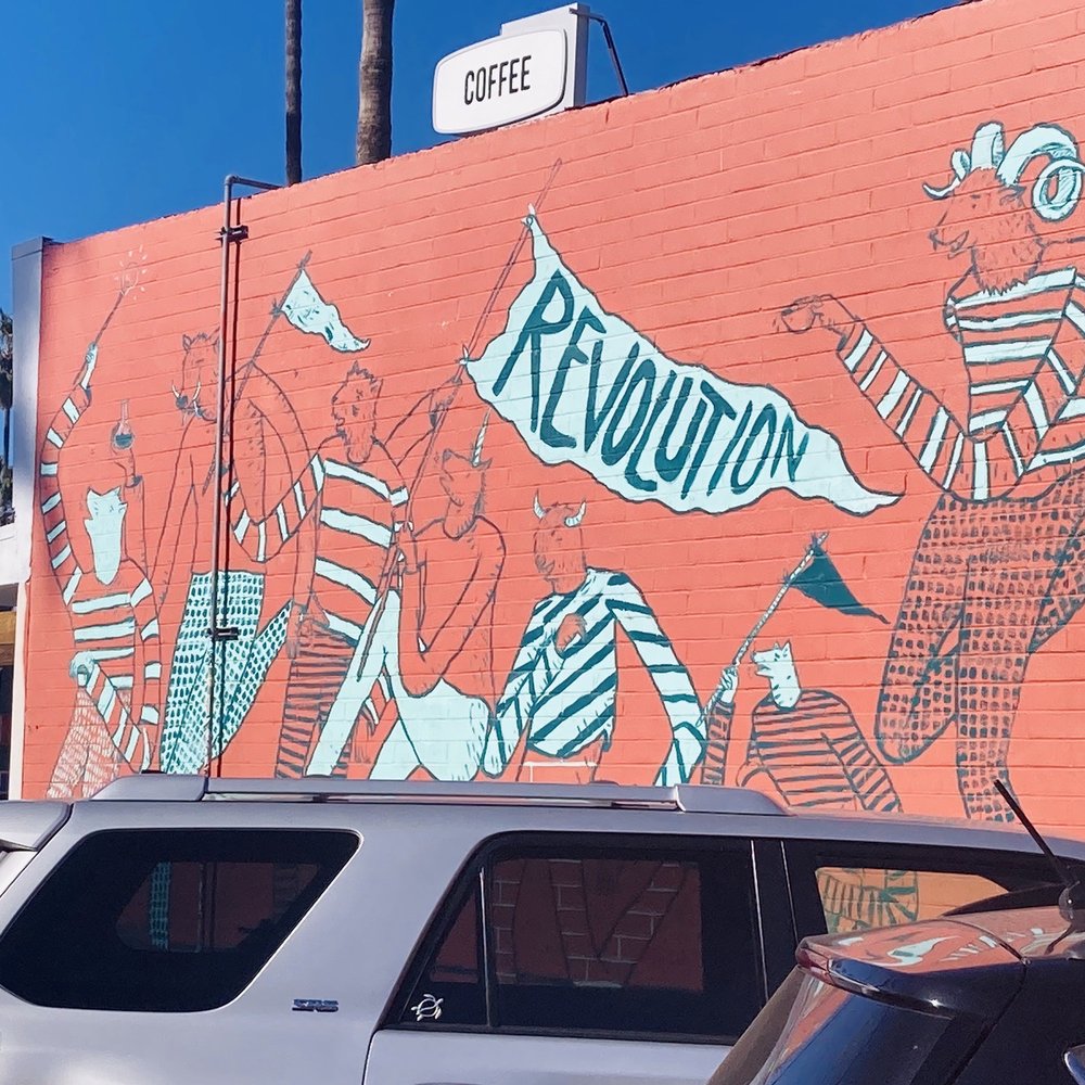 Revolution Roasters - Mural - Coffee & Tea Near Me - Oceanside, California