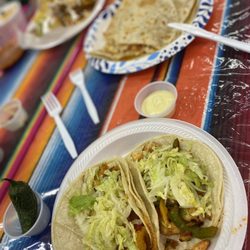 Los Chanquis Mexican & Seafood - Shrimp Tacos, chicken quesadillas and nachos!