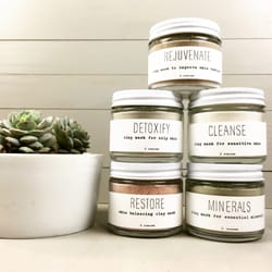 Handmade La Conner - Clay masks.