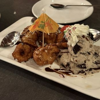 Tee Nee Thai Cuisine - Deep fried mango with ice cream - Thai Near Me - San Jose, California Tee Nee Thai Cuisine - Deep fried mango with ice cream - Thai Near Me - San Jose, California