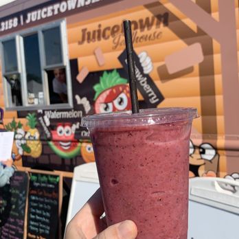 Juicetown Jailhouse - Real Fruit Smoothie Medium $9 - Juice Bars & Smoothies Near Me Juicetown Jailhouse - Real Fruit Smoothie Medium $9 - Juice Bars & Smoothies Near Me