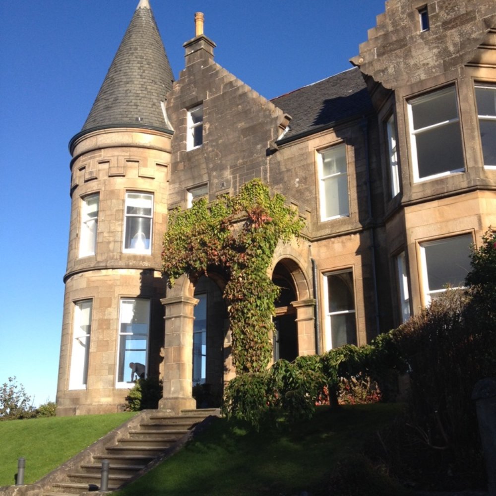 Greystones - View from walking path into town. - Vacation Rentals Near Me - Oban, AGB