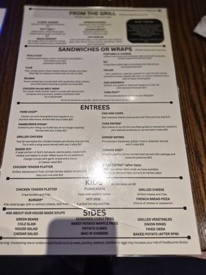 Menu photo 8 Ack's Place Poquoson, VA Menu photo 8 Ack's Place Poquoson, VA