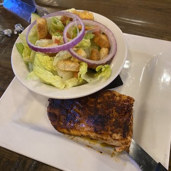 Irish 31 - Whiskey Salmon with side House salad - Irish Near Me - Oviedo, Florida