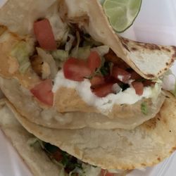 Serrano’s Food Truck - Quesadillas with handmade corn tortillas.