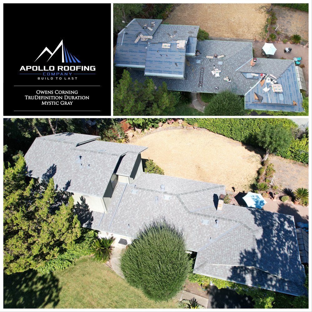 Slide of Apollo Roofing Company