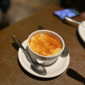 Mengrai Thai - a cup of soup on a saucer - Thai Near Me - Toronto, Ontario