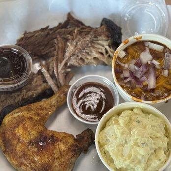 Kinder's Meats Deli BBQ - Two 2 Way Combo - brisket and tequila lime chicken - Delis Near Me - Hercules, California Kinder's Meats Deli BBQ - Two 2 Way Combo - brisket and tequila lime chicken - Delis Near Me - Hercules, California