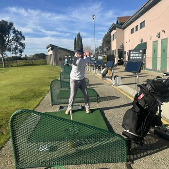 Corica Park - A local pro hammering his drive a crisp 257 yards - Golf Near Me - Alameda, California