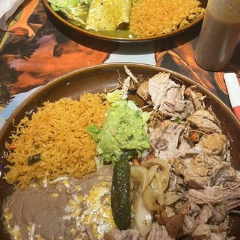 El Tapatio - The most delicious carnitas plate - Mexican Near Me - Moab, Utah